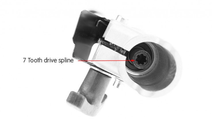 3-PACK 7 TOOTH DRIVE SPLINE/SHAFT TRIMME