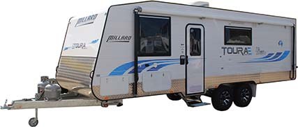 New Millard Toura Triple Bunk Caravan 24