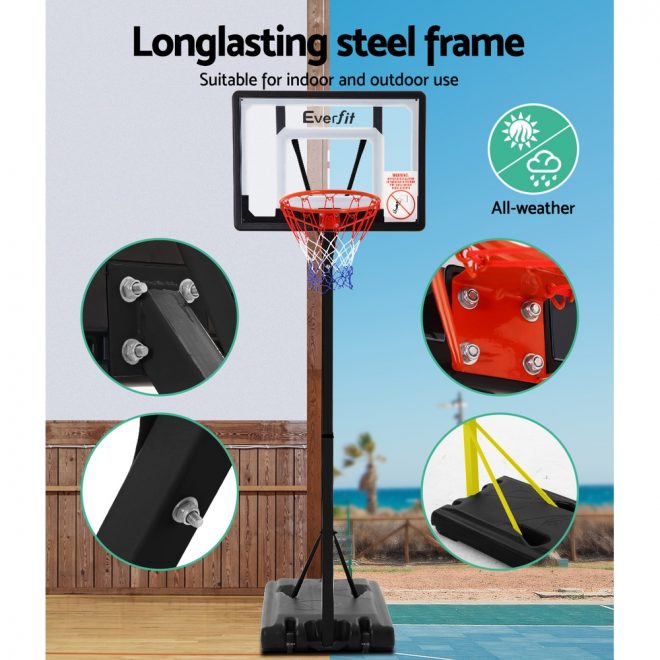 Everfit Adjustable Portable Basketball 