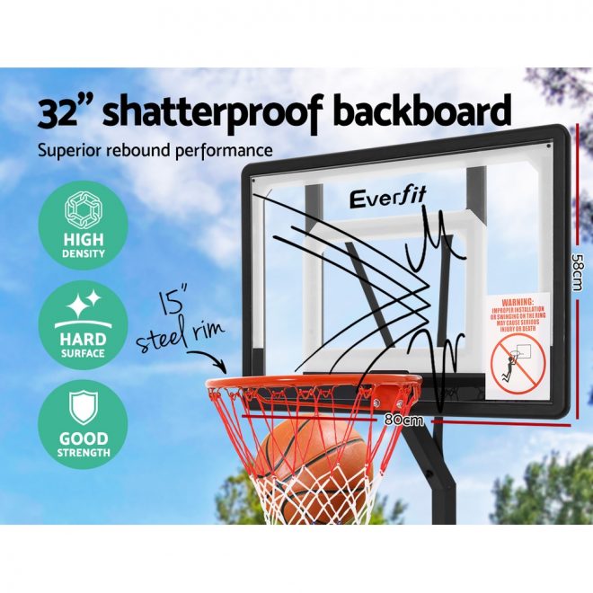 Everfit Adjustable Portable Basketball 