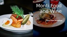 Serving Finest-quality Modern Australian Food Restaurant in Albert Park