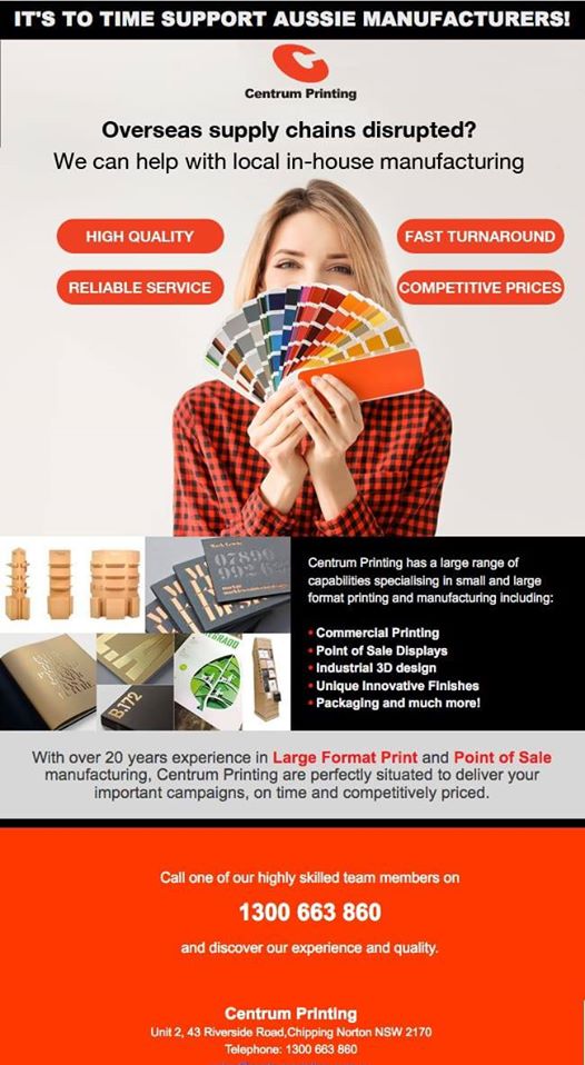 HIGH QUALITY COMMERCIAL PRINTING IN AUSTRALIA