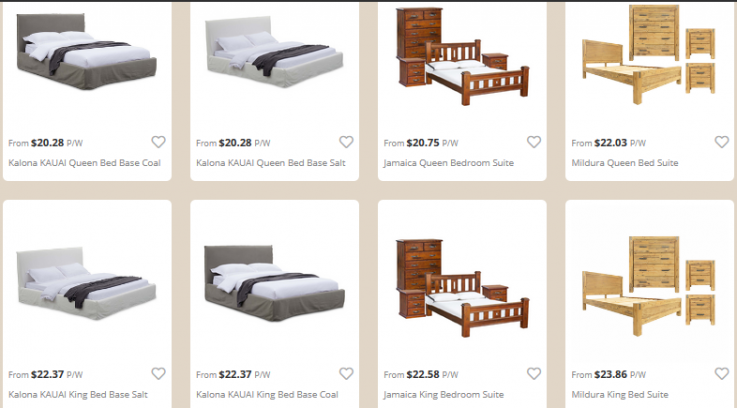 Rent Bedroom Furniture with Snaffle