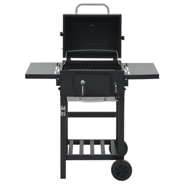 Charcoal  BBQ Grill with Bottom Shelf 