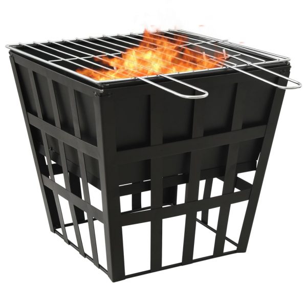 2-in-1 Fire Pit and BBQ