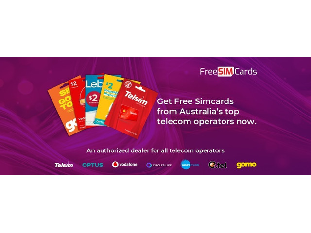 Grab Your Free SIM Cards from Australia