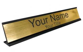 Attractive office desk name plate 