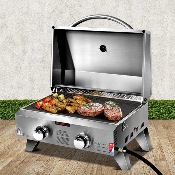 Portable Gas BBQ LPG Oven Camping Cooker