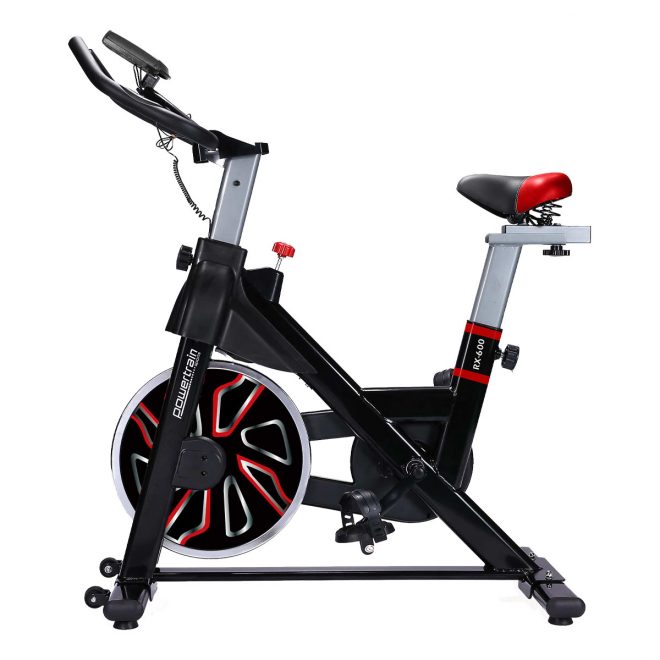 Exercise Spin Bike Cardio Cycle – Red