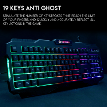 Fantech Wired Keyboard K511 Hunter Pro 1