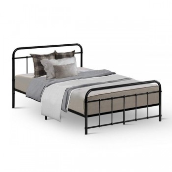 Buy Metal Bed Frame King - Afterpay