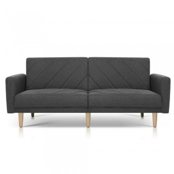 Artiss Sofa Bed Lounge 3 Seater Futon Co