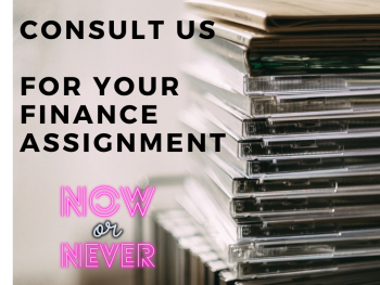 Want on-time submission of your finance Assignment?