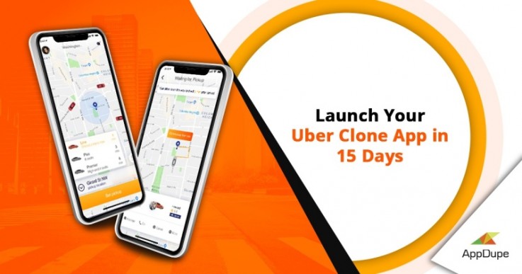 Startup on-demand taxi app with Uber c
