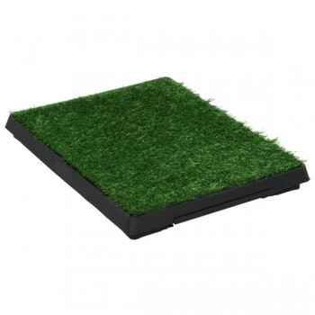 Pet Toilet with Tray and Artificial Turf