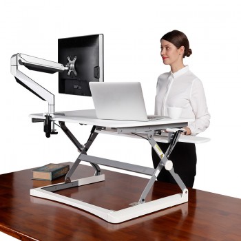 Move Desk Top Mounted Height Adjustable 