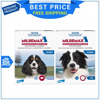 Milbemax Allwormer Tablets For Dogs