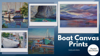 Buy Beautiful Sailing Boat Canvas Prints