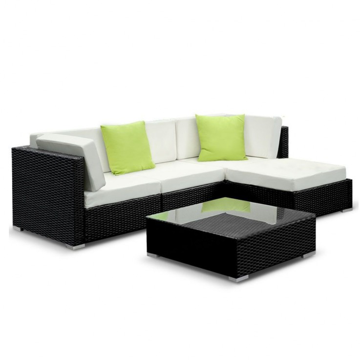 Gardeon 5PC Outdoor Furniture Sofa Set W