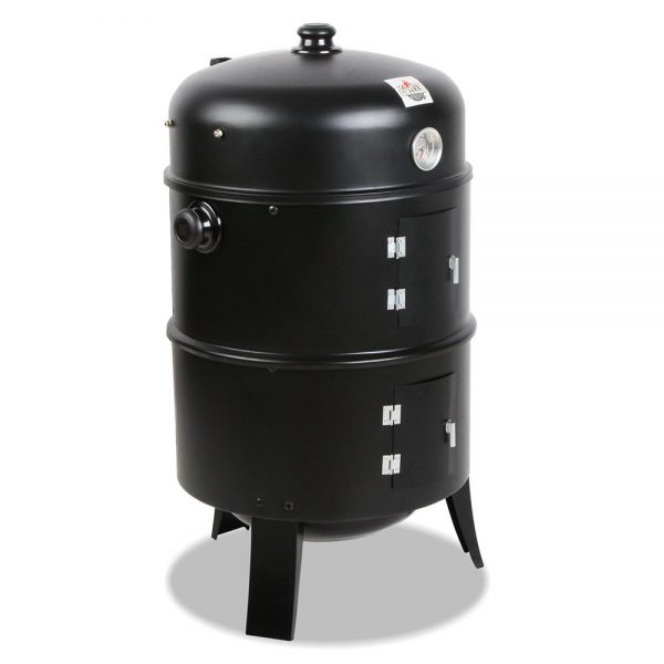 Grillz 3-in-1 Charcoal BBQ Smoker