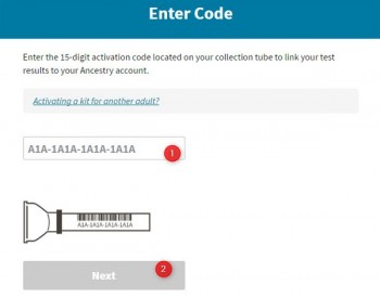 How can I take Activatednaancestry test?