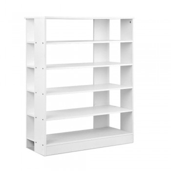 Artiss 6-Tier Shoe Rack Cabinet – White