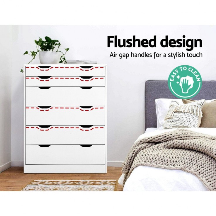 Artiss 6 Chest of Drawers Tallboy Cabine