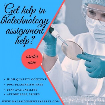 Online Biotechnology Assignment Help from PhD Experts