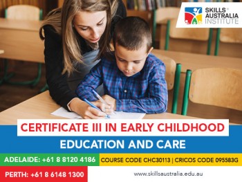 Become a childhood educator with our certificate 3 in childcare Perth.