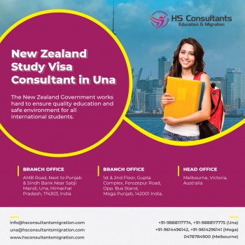 New Zealand Study Visa Consultant in Una