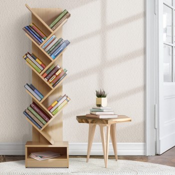 Artiss Display Shelf 9-Shelf Tree Booksh