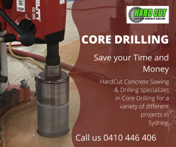Hire professionals for your Concrete Core Drilling Projects!