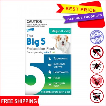 The Big 5 Protection Pack 11-22 kg Dogs