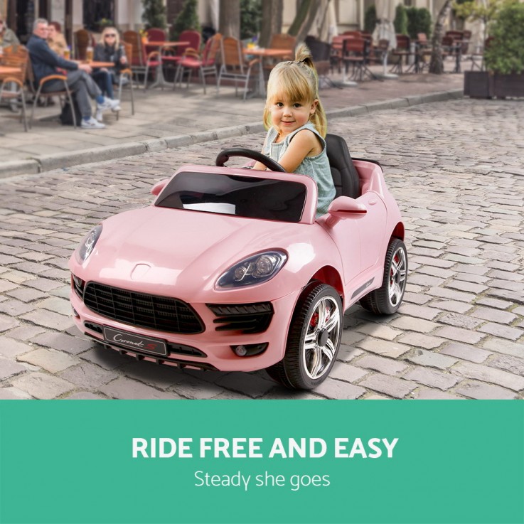 Rigo Kids Ride On Car – Pink