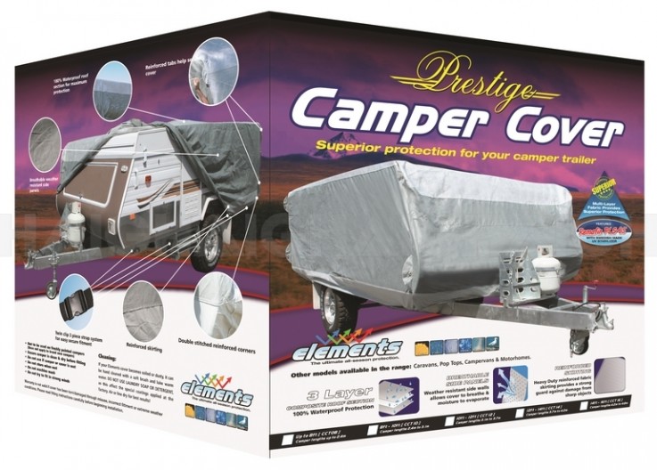 CAMPER COVER T/S 4.2M TO 4.8M (16FT)