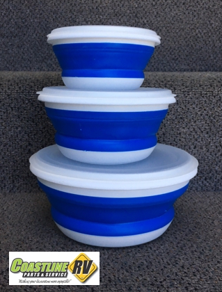 Collapsible Set Of Three Containers