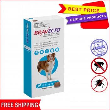 BRAVECTO for 20-40 Kg Dogs Flea Control