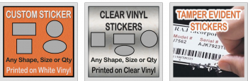 Buy a Variety of Vinyl Stickers