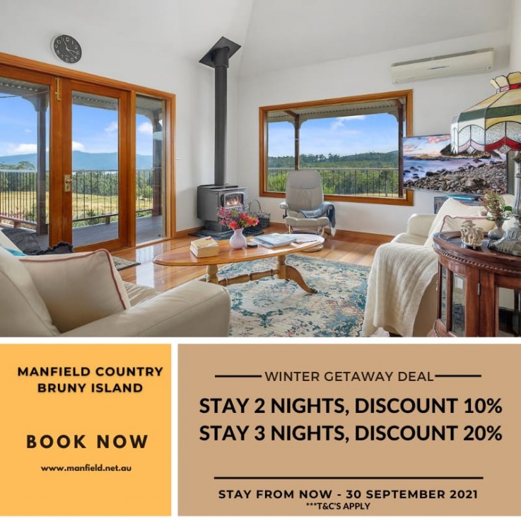 Holiday Deal on Bruny Island Vacations