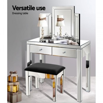 Artiss Mirrored Furniture Dressing Conso