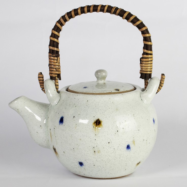 Japanese Green Tea Pot – Konahiki Dots Dobin