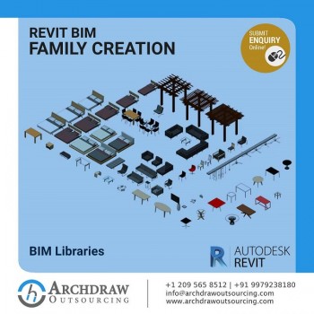 Get high-quality Revit BIM Family Creation Services