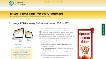 Enstella EDB to PST Converter Software 