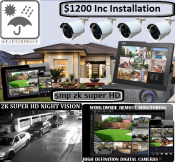 2k Super HD 5.0 Megapixel CCTV Security 