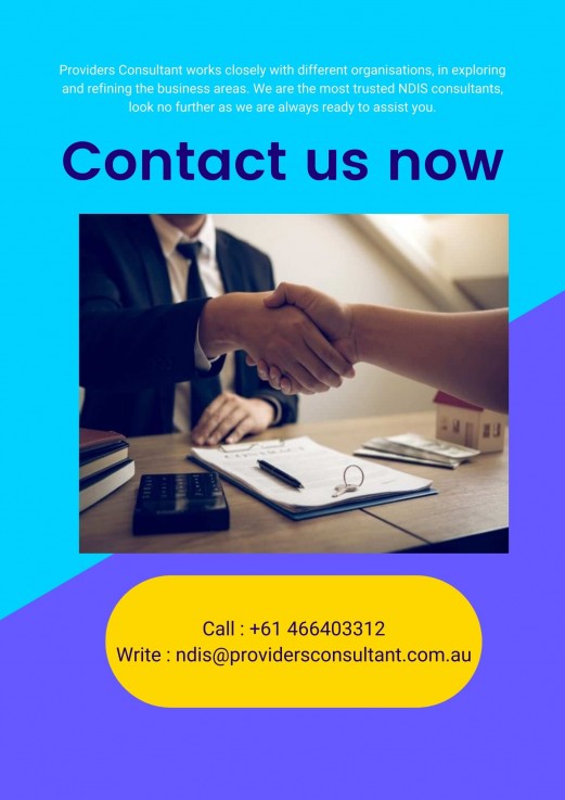 NDIS Providers Consultant & Compliance Managers