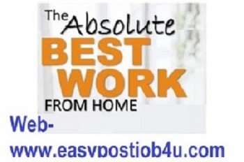 Work from home jobs, Earn Rs.350/- Per h