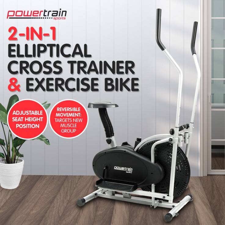 2-in-1 Elliptical Cross Trainer and Exer