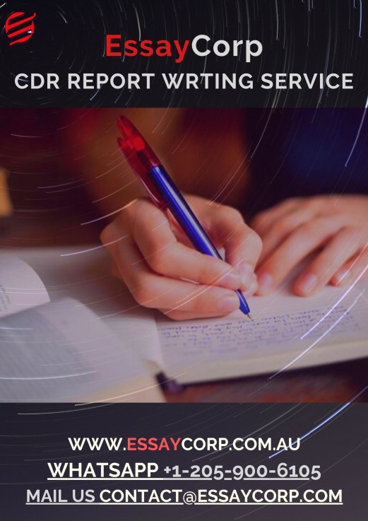Get ProfessionalCDR Report Writing Services