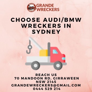 Choose grande wreckers for cars as your 