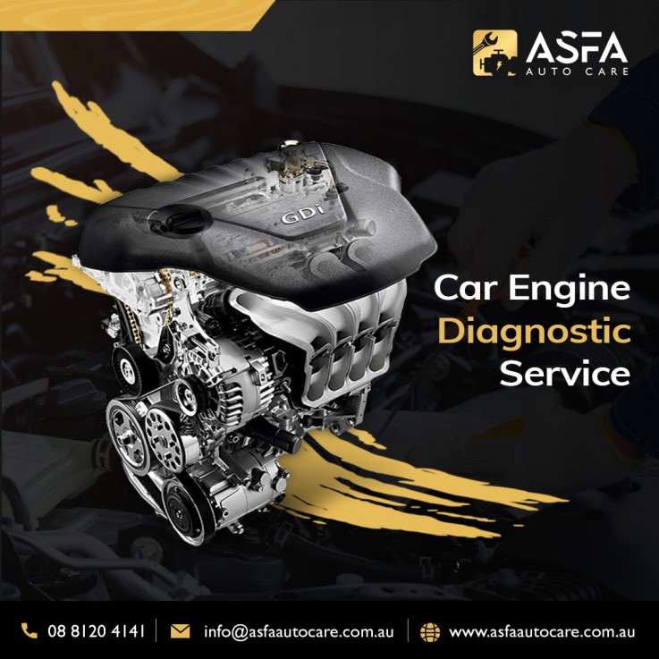 Car engine diagnostic test the first step of defining an auto care services perfection